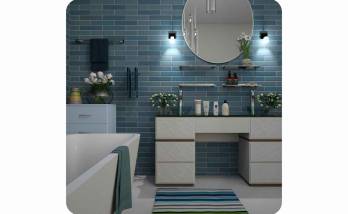 Rénovation d'une salle de bains à Granville (50400)