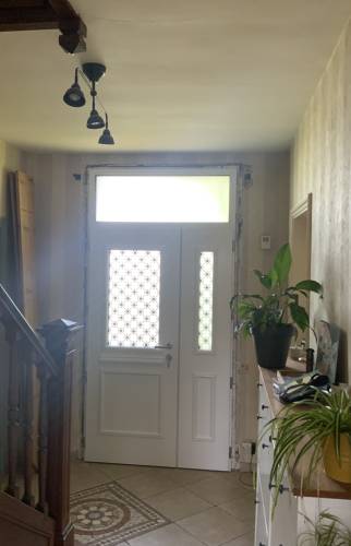 porte d'entrée intérieur après