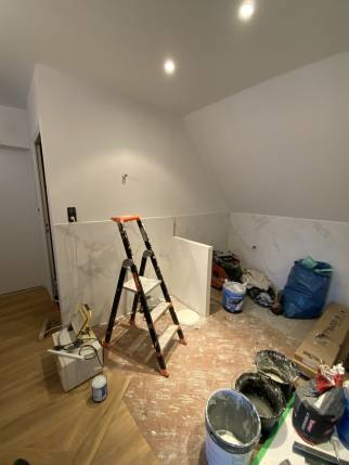 Pendant les travaux