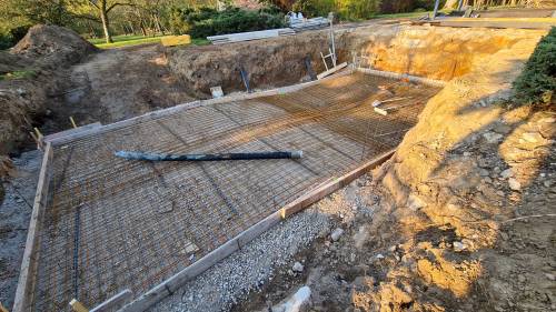 Préparation du bassin