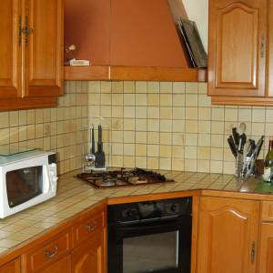 Rénovation d'une cuisine en chêne - CELINE JOUVANCEAU - La Maison Des Architectes