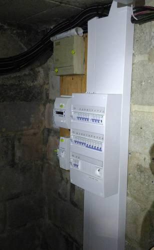 Tableau électrique pour maison néo-bretonne rénovée entièrement à Plérin