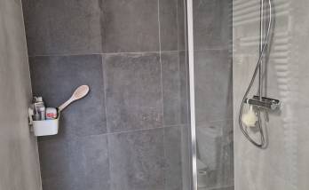 Rénovation de salle de bain, mis en place d'une douche à Dietwiller
