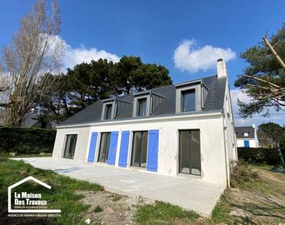 Travaux de rénovation en cours maison sarzeau