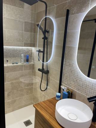 Réfection d'une petite salle de bain