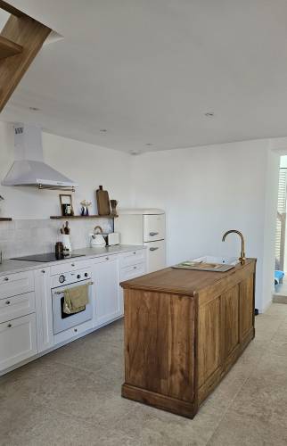 Rénovation complète d’une grange à Vinay cuisine