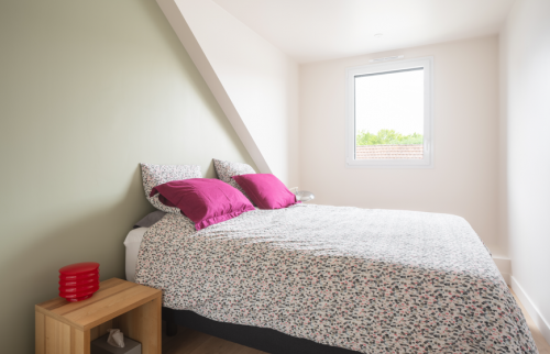 Création d'une lucarne au sud de Nantes - Chambre 