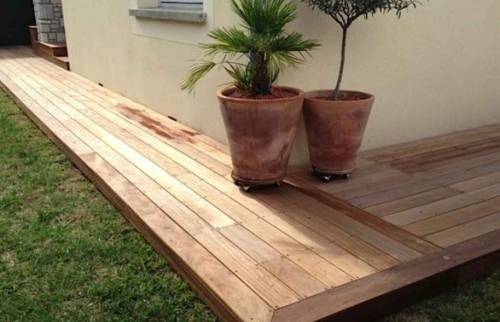 Installation d'une terrasse en bois dans les Yvelines ( 78)
