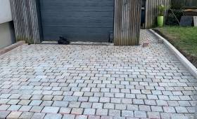 renovation allée garage claix