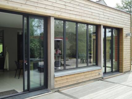 création extension en bois