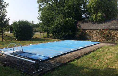 AVANT TRAVAUX DE RENOVATION DE PISCINE A FEREL (56130) LA MAISON DES TRAVAUX VANNES SARZEAU PENESTIN