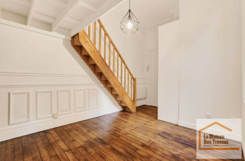 Escalier rénové Colombes