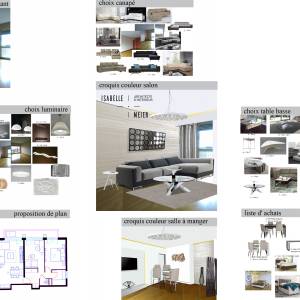 Aménagement complet d'un appartement par Isabelle Meier - La Maison Des Architectes