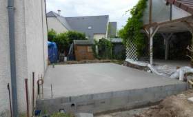 Dalle béton