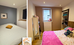 rénovation appartement Combloux, création chambres supplémentaires, redistribution espace logement, rénovation intérieure Haute-Savoie, la maison des travaux chamonix