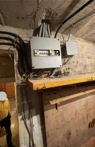 Tableau avant travaux