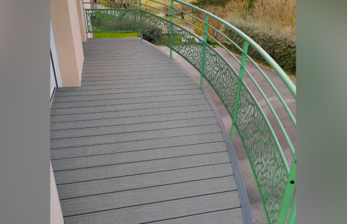 Rénovation d'un balcon avec agrandissement