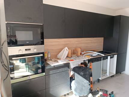 Installation des nouveaux meubles