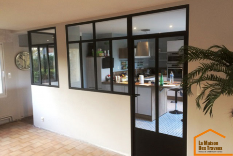 installation de verrière