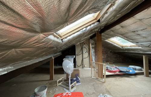Rénovation de combles et de son escalier à Antony (92)