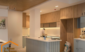 APRES Finition - pose des éléments électriques et lumineux