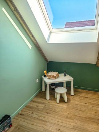 travaux terminée, veux installé et revêtement de sol