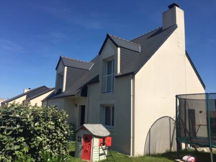 Travaux de ravalement de façade - maison avant travaux de façade - Nantes 44