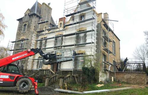 Rénovation d'un château