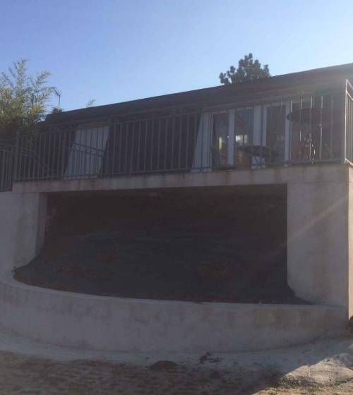 Construction d'une terrasse à Chessy (77)