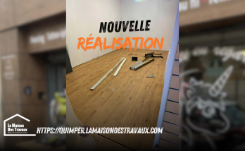 Rénovation d'Amélie Piercing sur la Rue Jean Jaurès à Quimper : Modernité et Durabilité