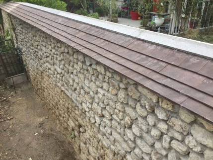 Nouveau mur en pierre et maçonnerie - Brie-Comte-Robert 77170