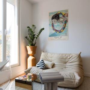 Isolation renforcée et climatisation réversible pour confort durable – studio Débarcadère Paris