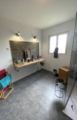 Tablette porte vasques