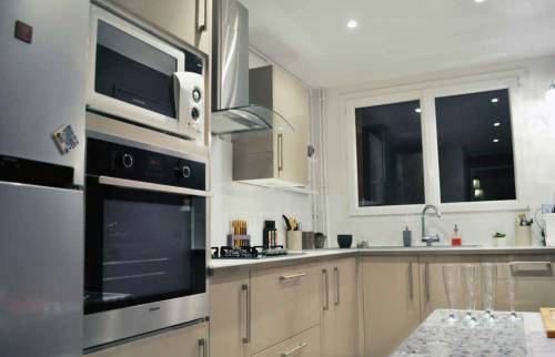 Rénovation d'un appartement à Sceaux la cuisine