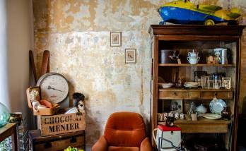 Travaux fini avec murs détapissés et brut