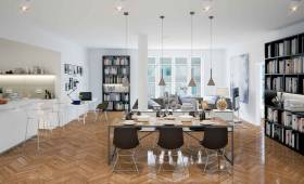 aménagement intérieur d'un loft à Savigny-surOrge