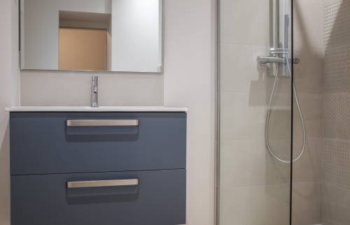 Salle de douche terminée