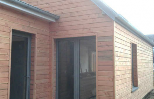 ISOLATION PAR L'EXTERIEUR EN BARDAGE BOIS