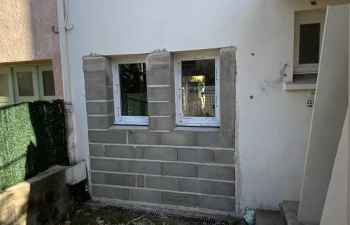Photo extérieure du garage avant aménagement sur Anduze 30140