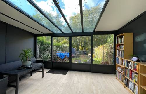 Réalisation d’une véranda et d’un porche d’accueil à La Tour du Pin