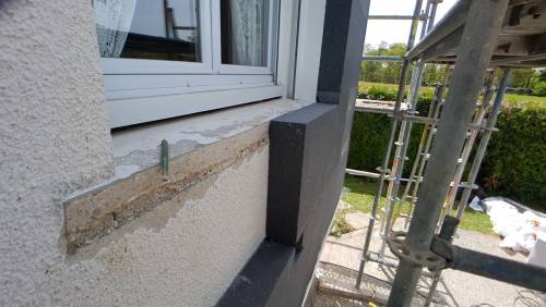 Détail appui - Polystyrène