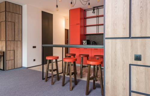 une société de conseil s'offre une magnifique cuisine pour ses nouveaux bureaux