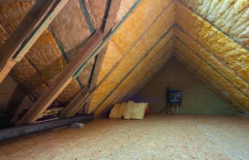 Isolation des combles perdus