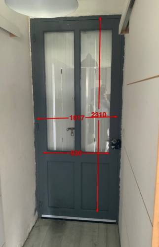 Ancienne porte du couloir