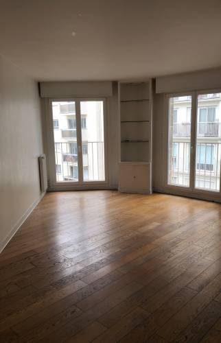 Salon - Salle à manger avant rénovation - Paris