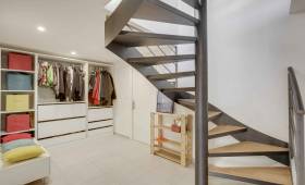 Réalisation d'un Escalier double - Lyon / Villeurbanne