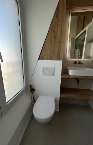 salle de bain sous combles à paris 18