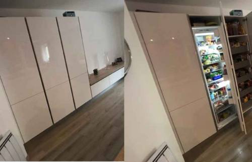 Meuble tiroir et frigo - Bassou (89)