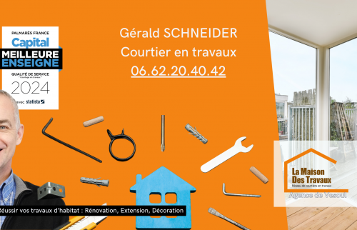 Gérald Schneider, courtier à Vesoul : votre expert pour une extension maison clé en main réussie.