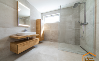 salle de bain rénovée